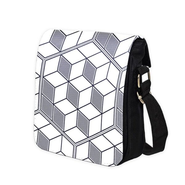کیف دوشی طرح مکعب سه بعدی کد 8128