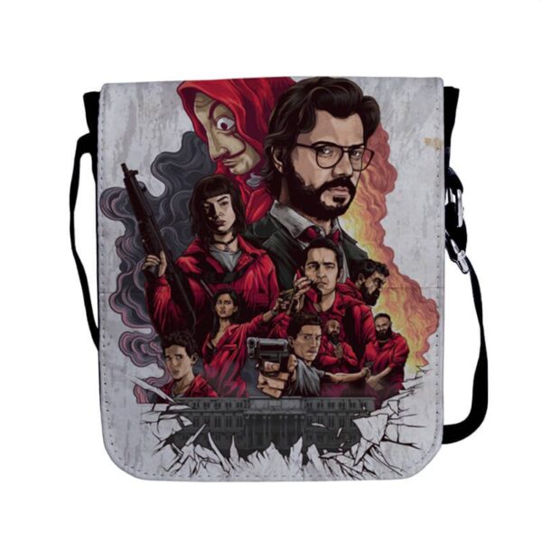 کیف دوشی طرح money heist کد 8662