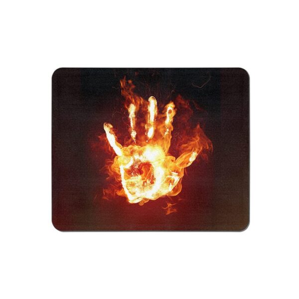 ماوس پد طرح دست آتش کد 3588