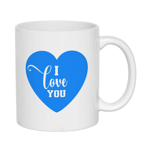 ماگ طرح I Love You کد 1626