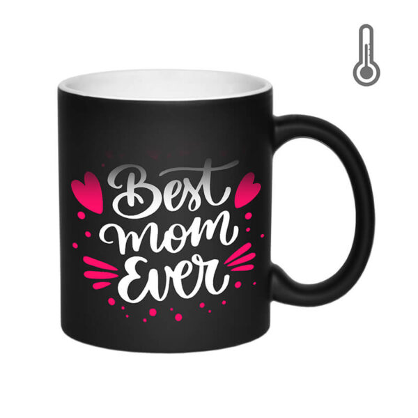 ماگ حرارتی طرح Best mom ever کد 1343