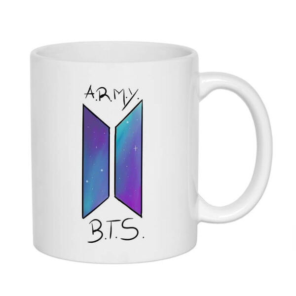 ماگ طرح BTS کد 1414