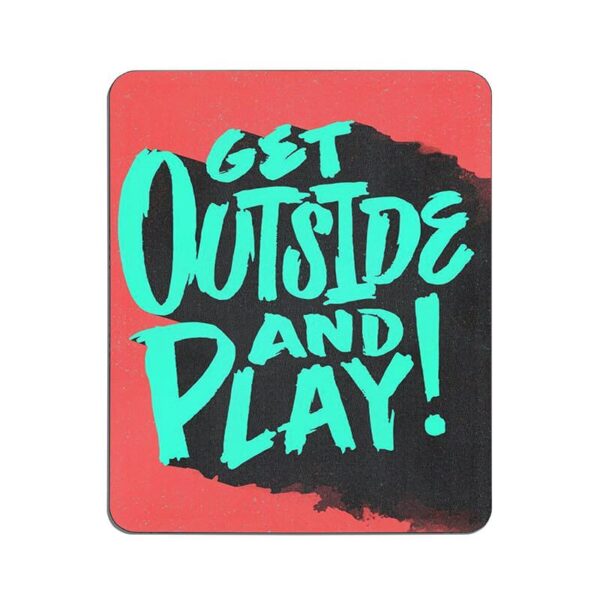 ماوس پد طرح !Get outside & play کد 3318