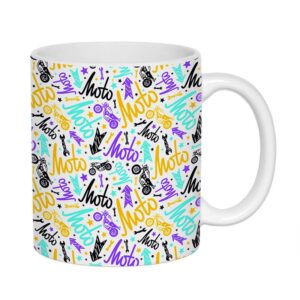 ماگ سرامیکی طرح موتور کد 1829