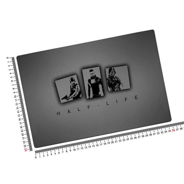 موس پد گیمینگ طرح half life کد 4244 - Image 2