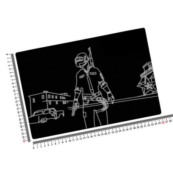 موس پد گیمینگ طرح pubg کد 4334 - Image 2