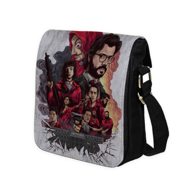 کیف دوشی طرح money heist کد 8662 - Image 4