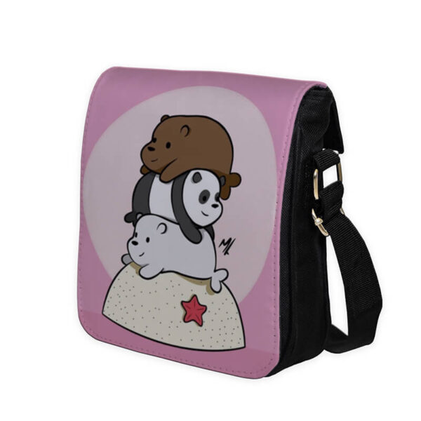 کیف دوشی طرح we bare bears کد 8677 - Image 4