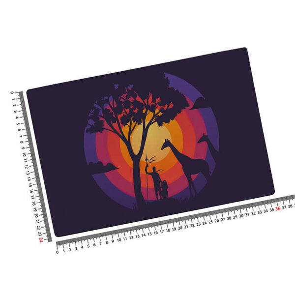 ماوس پد گیمینگ طرح درخت کد 4092 - Image 2