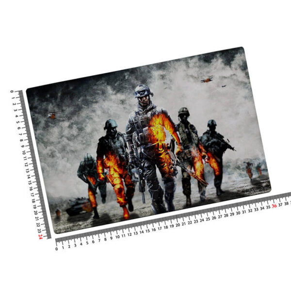 موس پد گیمینگ طرح battlefield کد 4133 - Image 2