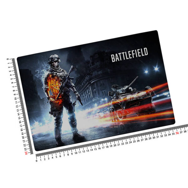 موس پد گیمینگ طرح battlefield کد 4134 - Image 2