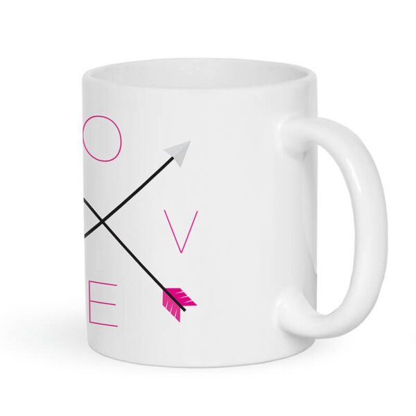 ماگ طرح Love کد 1627 - Image 9