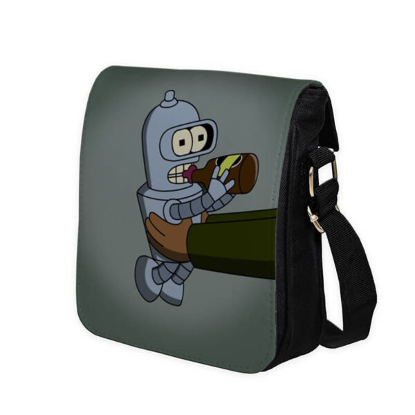 کیف دوشی طرح bender futurama کد 8747 - Image 4