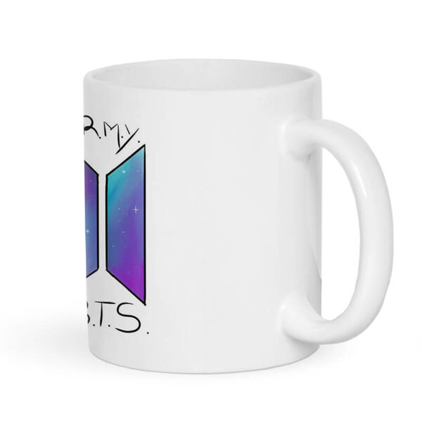 ماگ طرح BTS کد 1414 - Image 2