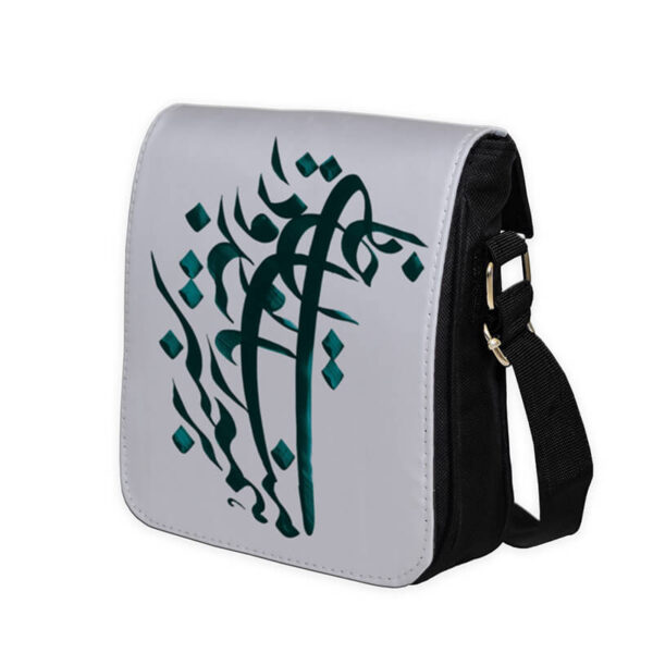 کیف دوشی طرح تایپوگرافی شعر کد 8482 - Image 4