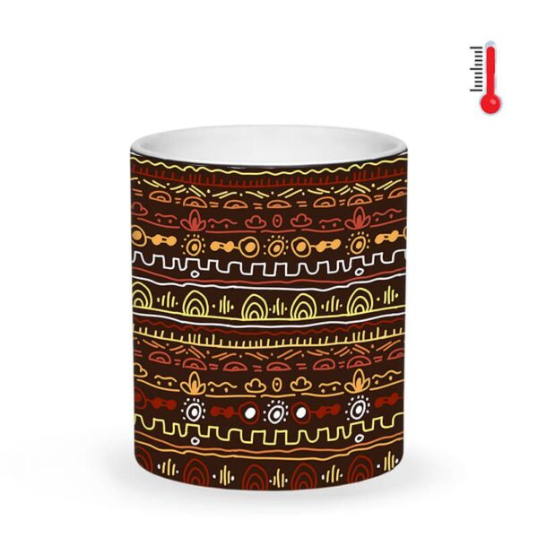 ماگ حرارتی طرح پترن خطی کد 1760 - Image 4