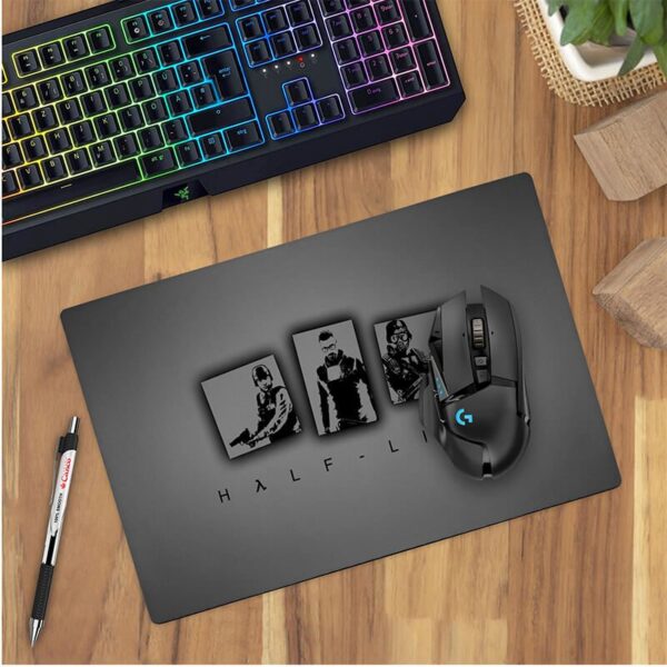 موس پد گیمینگ طرح half life کد 4244 - Image 3