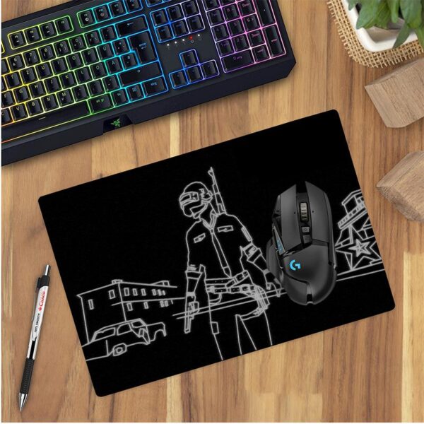 موس پد گیمینگ طرح pubg کد 4334 - Image 3