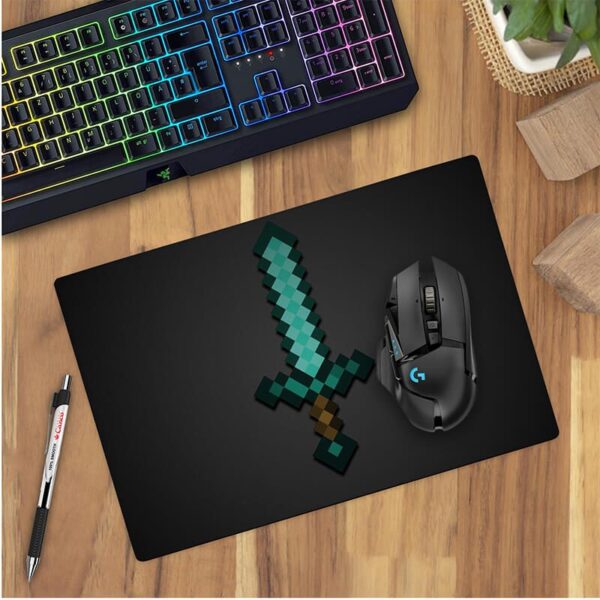 موس پد گیمینگ طرح minecraft کد 4286 - Image 3