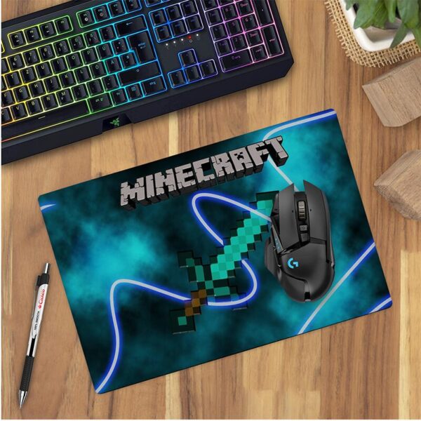 موس پد گیمینگ طرح minecraft کد 4288 - Image 3