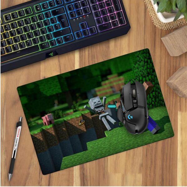 موس پد گیمینگ طرح minecraft کد 4289 - Image 3