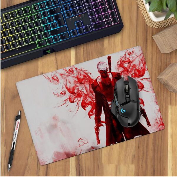 ماوس پد گیمینگ طرح devil may cry کد 4071 - Image 3