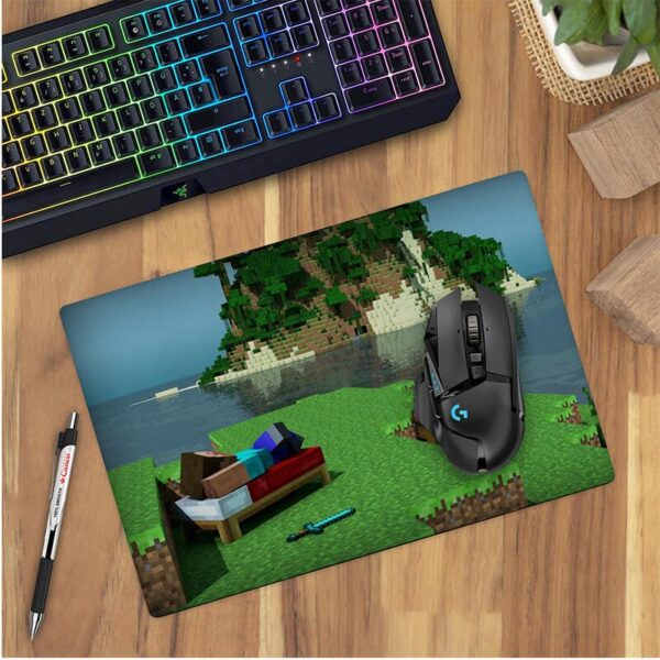 موس پد گیمینگ طرح minecraft کد 4293 - Image 3