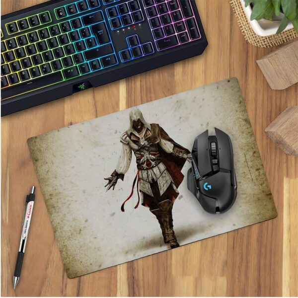 موس پد گیمینگ طرح assassins creed کد 4123 - Image 3
