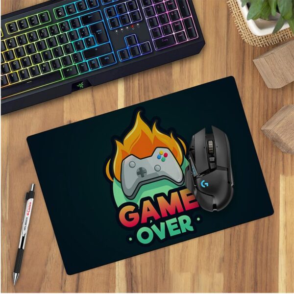 ماوس پد گیمینگ طرح game over کد 4074 - Image 2