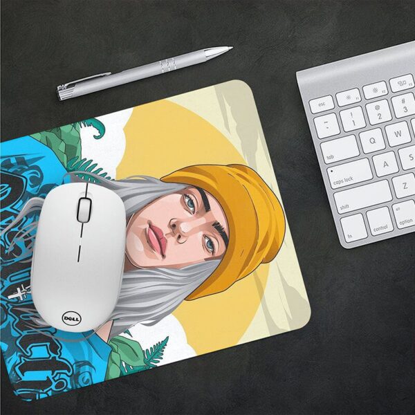 ماوس پد طرح Billie Eilish کد 3285 - Image 3