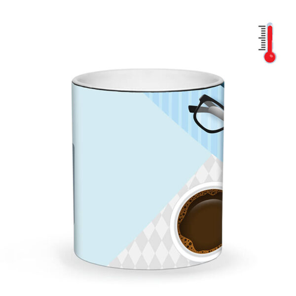 ماگ حرارتی طرح بهترین پدر همیشه 1713 - Image 4
