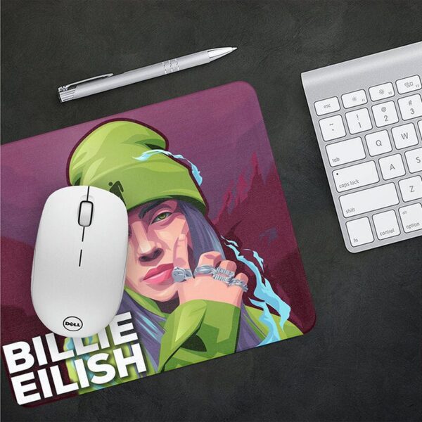 ماوس پد طرح Billie Eilish کد 3296 - Image 2