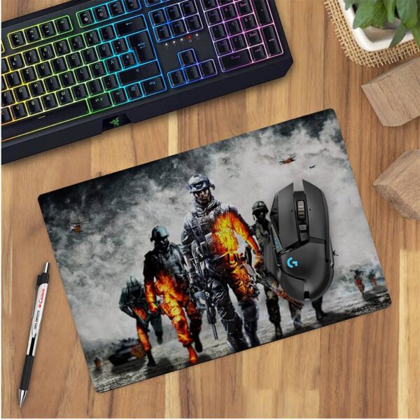 موس پد گیمینگ طرح battlefield کد 4133 - Image 3