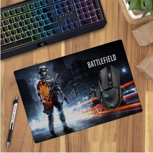 موس پد گیمینگ طرح battlefield کد 4134 - Image 3