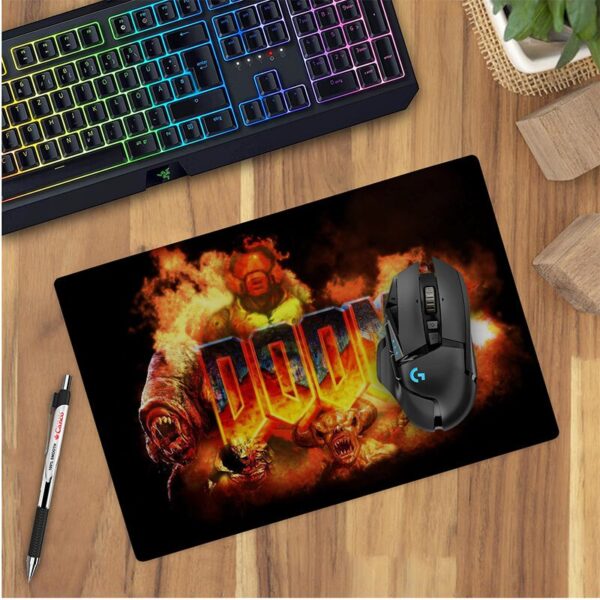 موس پد گیمینگ طرح doom کد 4195 - Image 3