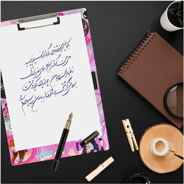 تخته شاسی طرح بلک پینک کد W7023 - Image 3