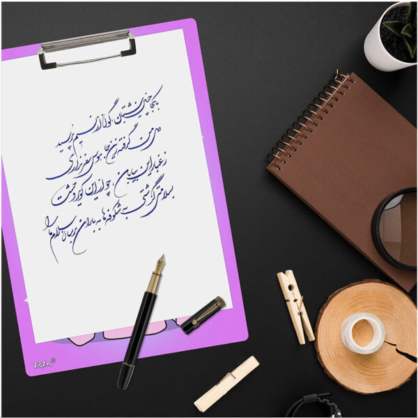 تخته شاسی  طرح اسب تک شاخ کد W7025 - Image 3