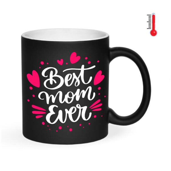 ماگ حرارتی طرح Best mom ever کد 1343 - Image 3