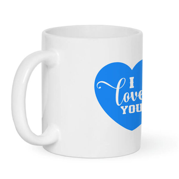 ماگ طرح I Love You کد 1626 - Image 7