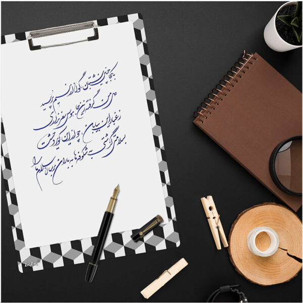 تخته شاسی طرح مکعب سه بعدی کد W7048 - Image 3
