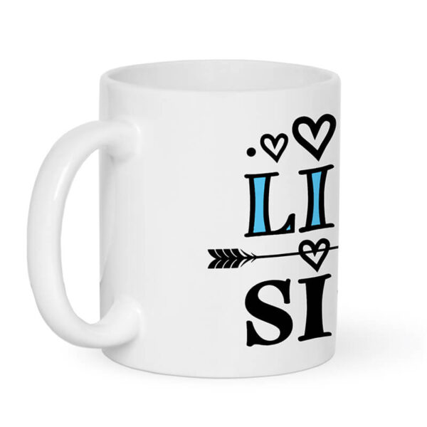 ماگ  طرح خواهر کوچک کد 1428 - Image 4