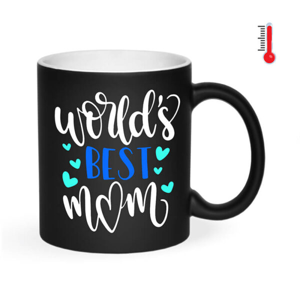 ماگ حرارتی طرح World's Best Mom کد 1341 - Image 3