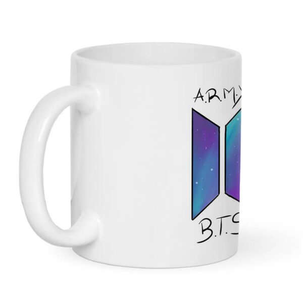ماگ طرح BTS کد 1414 - Image 4