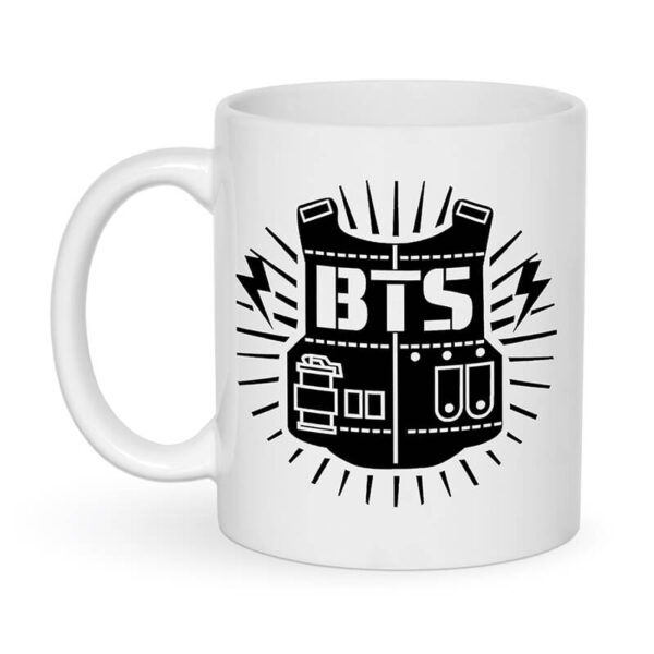 ماگ طرح BTS کد 1416 - Image 5
