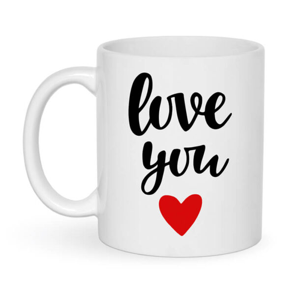ماگ طرح Love You کد 1433 - Image 5