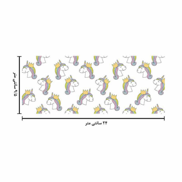 ماگ لاکچری طرح یونی کرن کد 1484 - Image 5