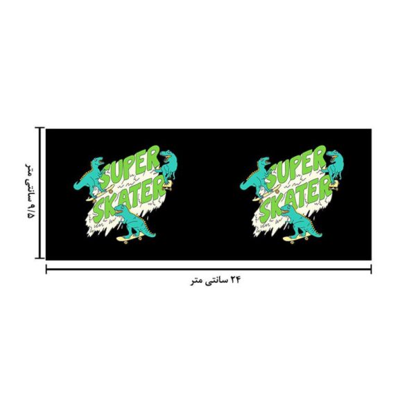 ماگ حرارتی طرح اسکیت کد 1737 - Image 6