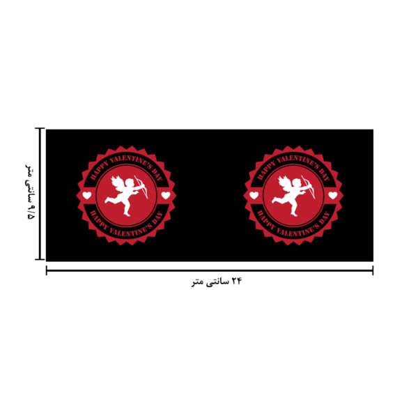 ماگ حرارتی طرح روز عشق کد 1681 - Image 6