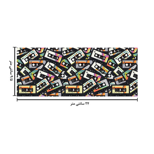 ماگ حرارتی طرح نوار کاست کد 1873 - Image 6