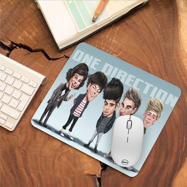 ماوس پد طرح one direction کد 3704 - Image 5